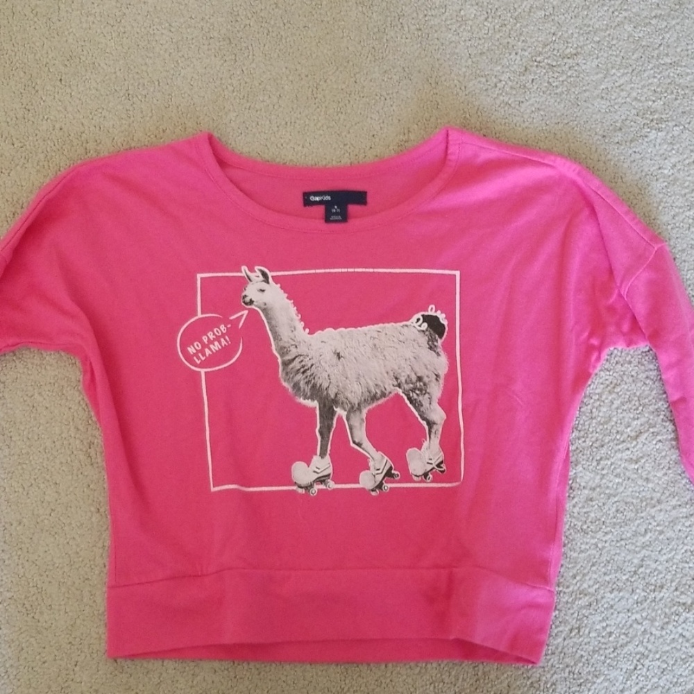 Gap long sleeves crop top